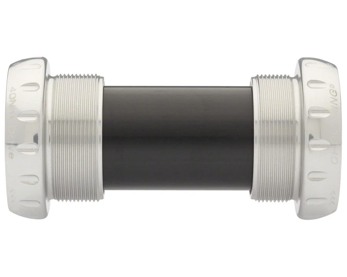 Chris King ThreadFit 24 Bottom Bracket w/Fit Kit 4 (Silver) (English) (For Shimano Hollowtech II)